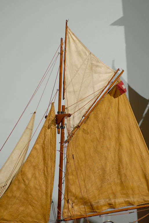 Wood 19th Century English Pond Yacht