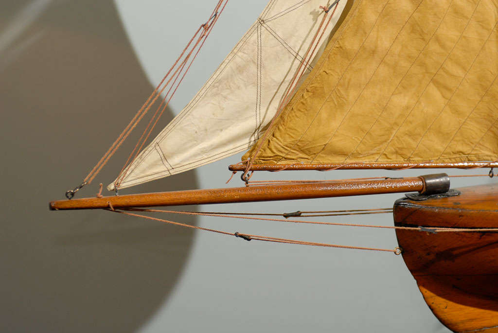 19th Century English Pond Yacht 1