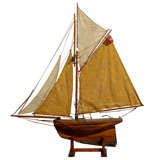 19th Century English Pond Yacht