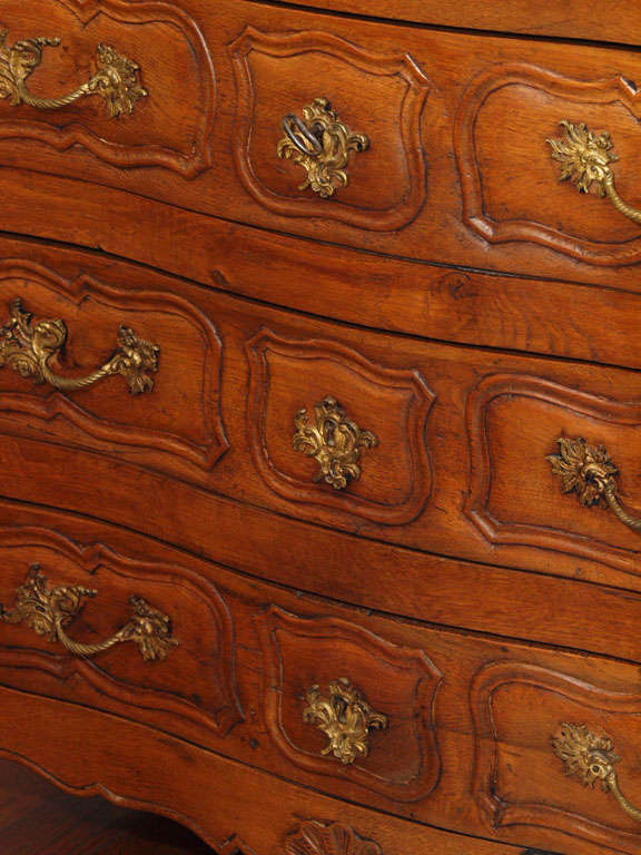 French Walnut Louis XIV Commode 1