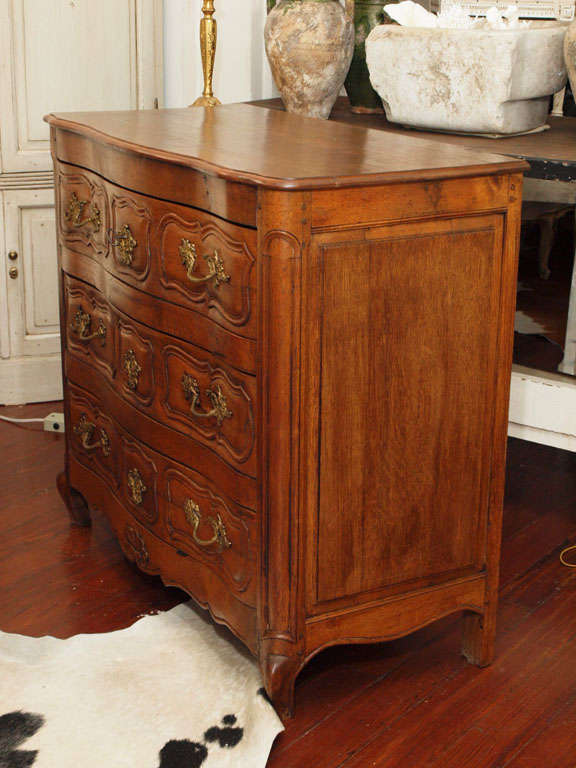 French Walnut Louis XIV Commode 6