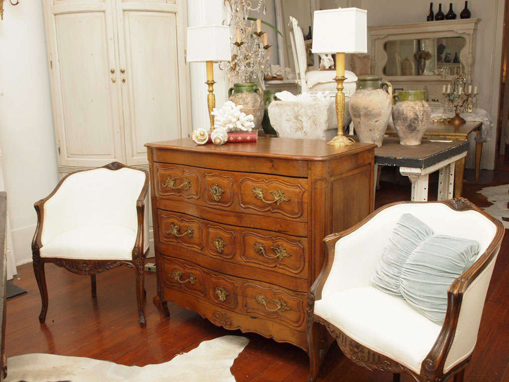 French Walnut Louis XIV Commode 7
