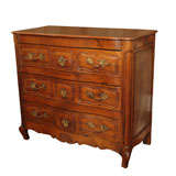 French Walnut Louis XIV Commode