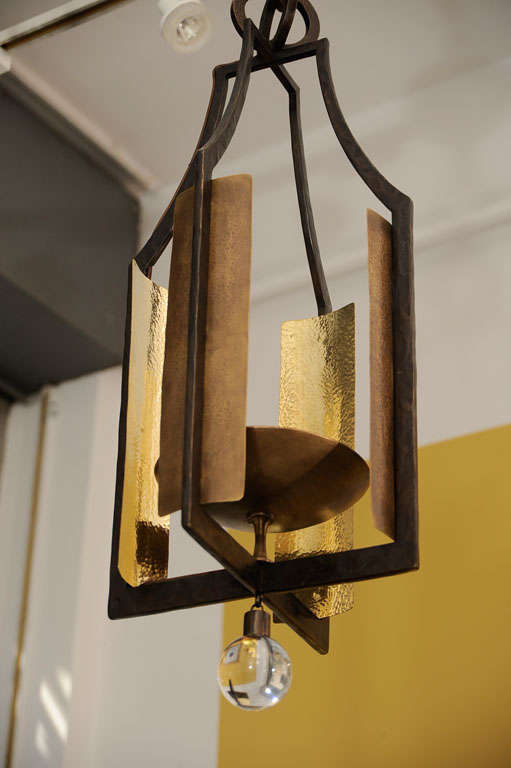 Hervé van der Straeten, Bronze Lantern, France, 2011 In Excellent Condition For Sale In New York, NY