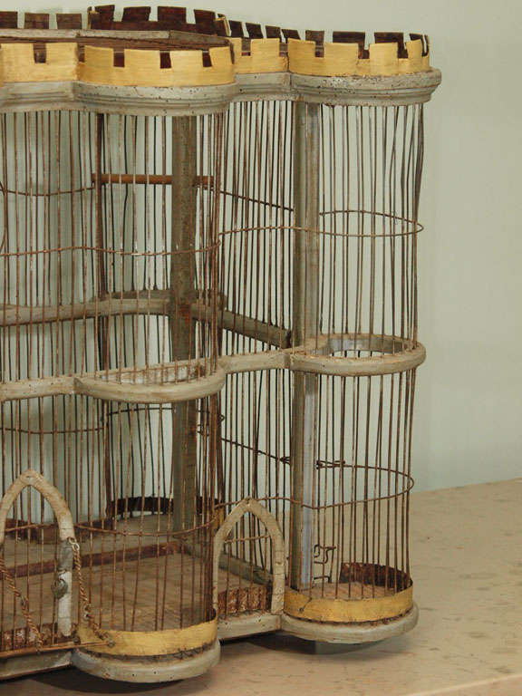 Iron Chateau Bird Cage