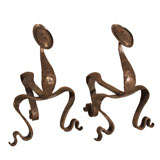 Handwrought Firedogs 7
