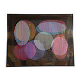 An Offset Lithograph by Yaacov Agam