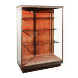 Antique Steel and Glass Display Cabinet