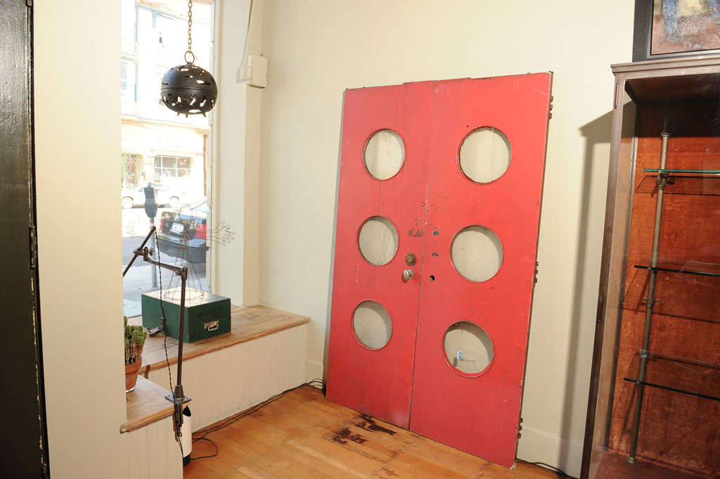 American Pair  Metal Prouve Style Doors