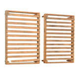 Pair of Wood Fruit Drying Racks