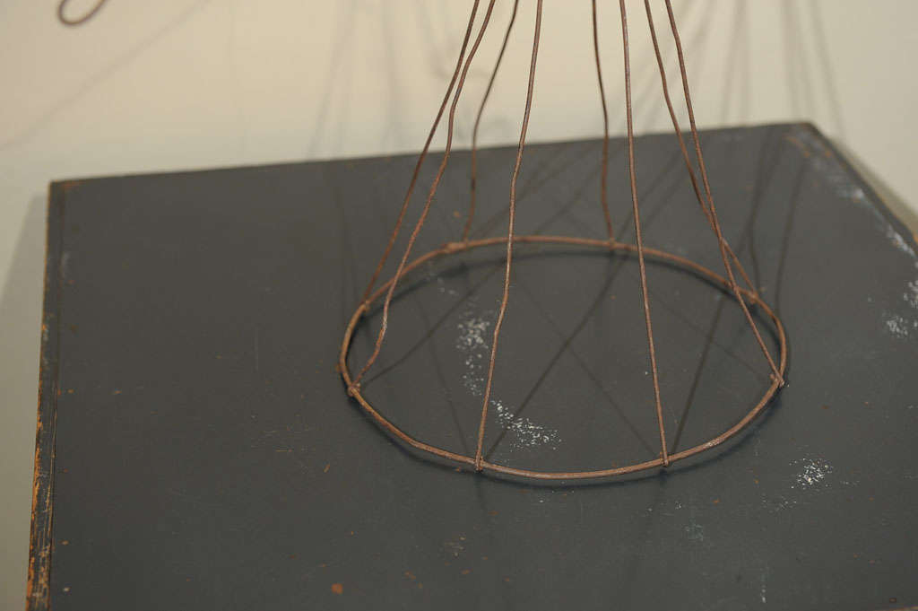 American A Calder Style Wire Sculpture