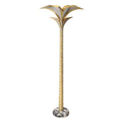 Vintage Lotus Floor Lamp