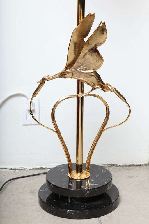 Skulptur Vögel Stehlampe im Zustand „Hervorragend“ im Angebot in New York, NY