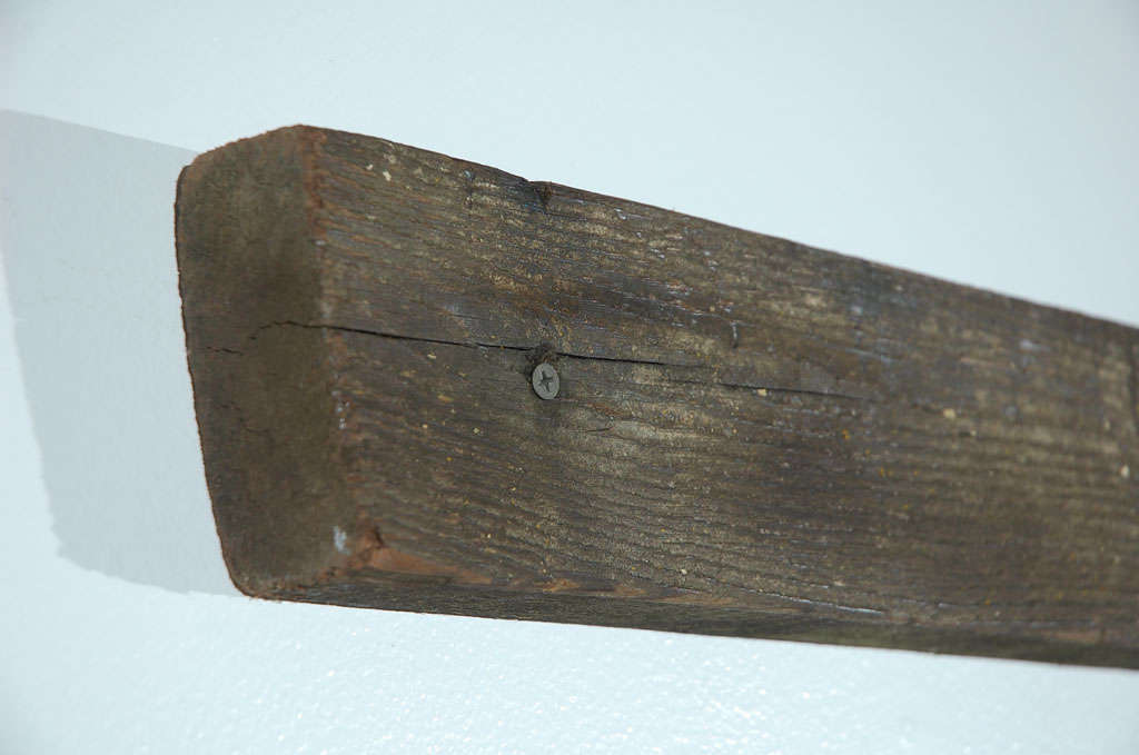 Early 20th Century Folky Handmade Horseshoe and Wood Coat and Hat Rack In Good Condition In Los Angeles, CA