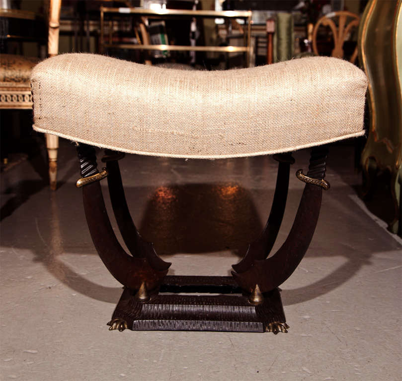 Pair of Art Deco style Sword Benches 2