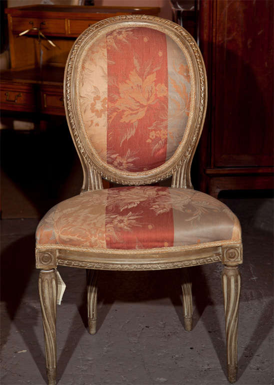 French Set of 12 Louis XIV Style Dining Chairs attrib Maison Jansen