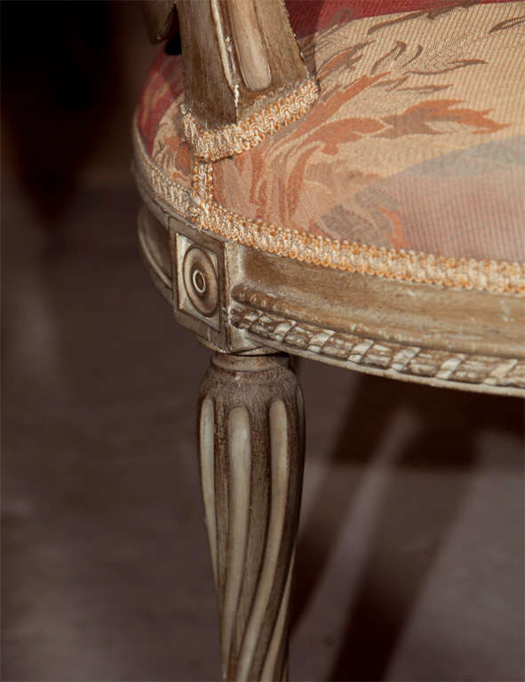 Mid-20th Century Set of 12 Louis XIV Style Dining Chairs attrib Maison Jansen