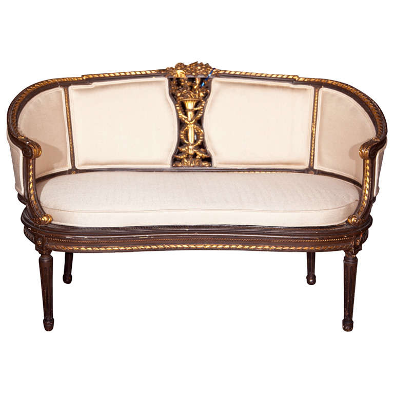 French Louis XIV Style Canape Sofa Settee at 1stdibs