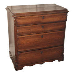 Rare 19th c. Louis Philippe Chest of Drawers or Commode