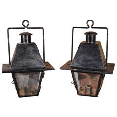 Pair 1940"s Lanterns