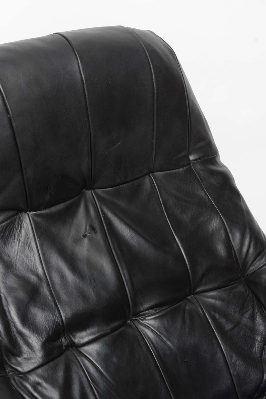 Leather Percival Lafer Earth Chair