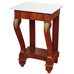 Antique Diminutive French Empire Console Table