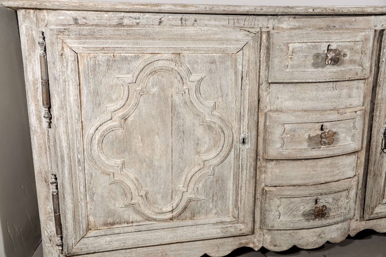 18th Century and Earlier French 18th C Oak Buffet