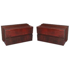 Pair of Chest of Drawers by Aldo Tura