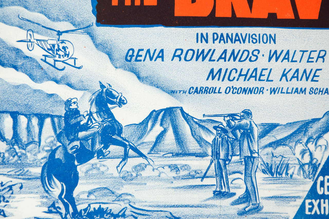 Mid-20th Century 1962 Film Poster 