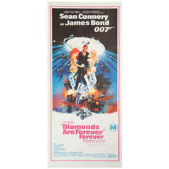"Diamonds Are Forever, " 1971 Film Poster