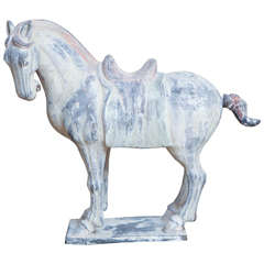 Large Chinese Ceramic Horse Sculpture