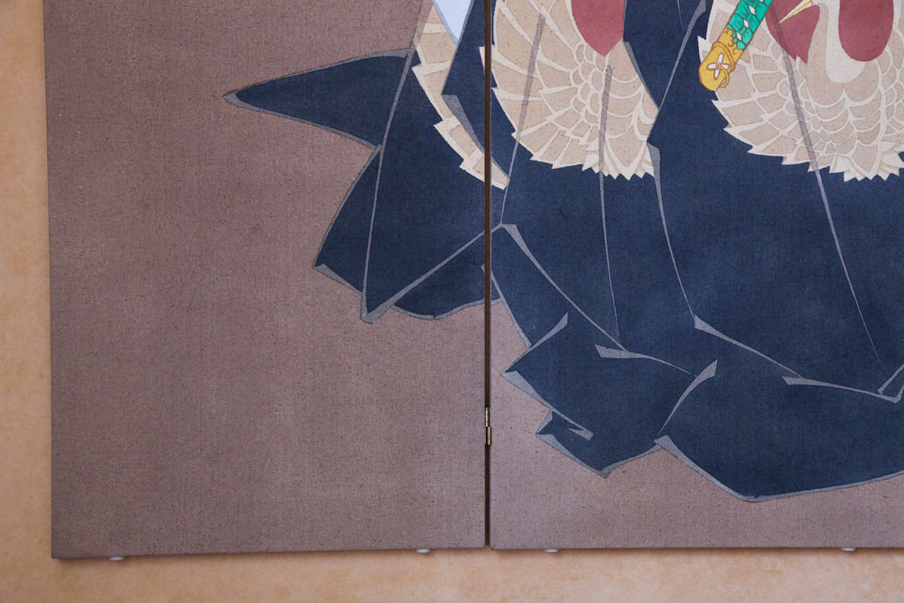 American Three-Panel Screen by Wayne Douglas Quinn