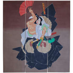 Three-Panel Screen by Wayne Douglas Quinn