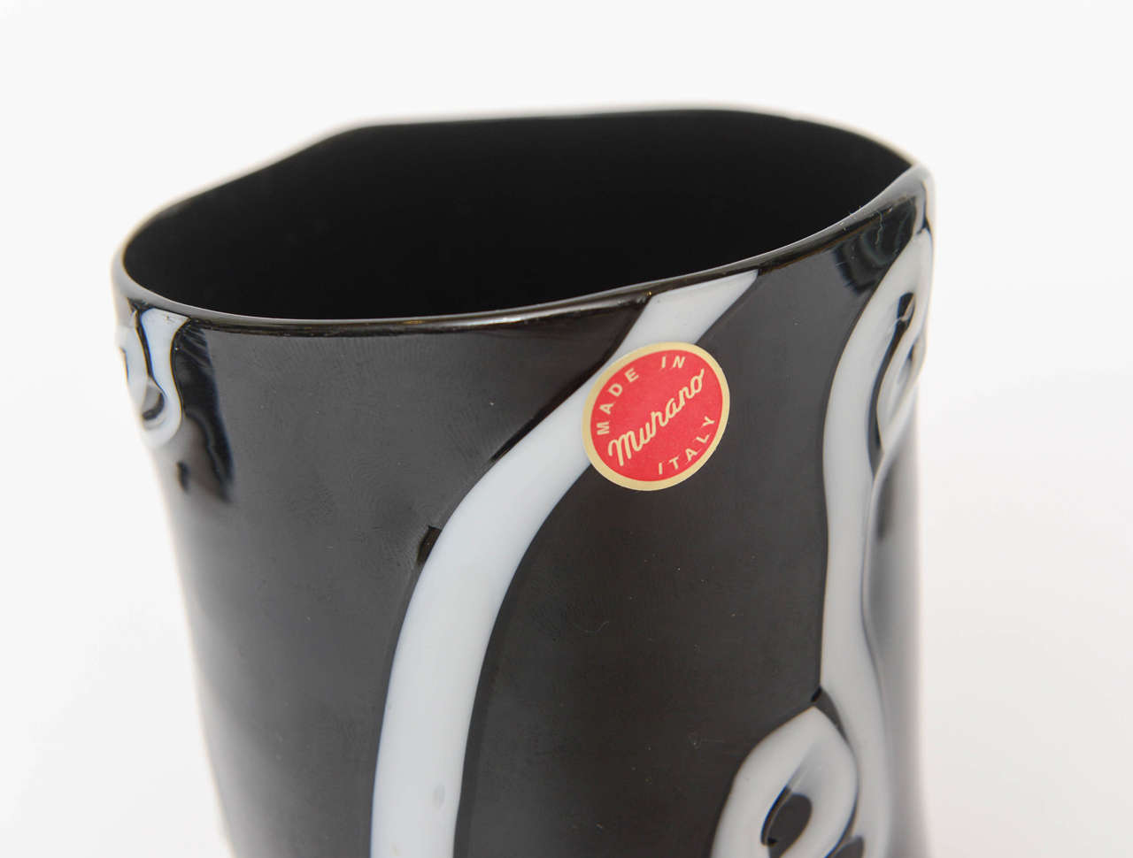 Rare Handblown Black Murano Glass Tumblers, Set of Ten For Sale at 1stDibs black glass tumblers