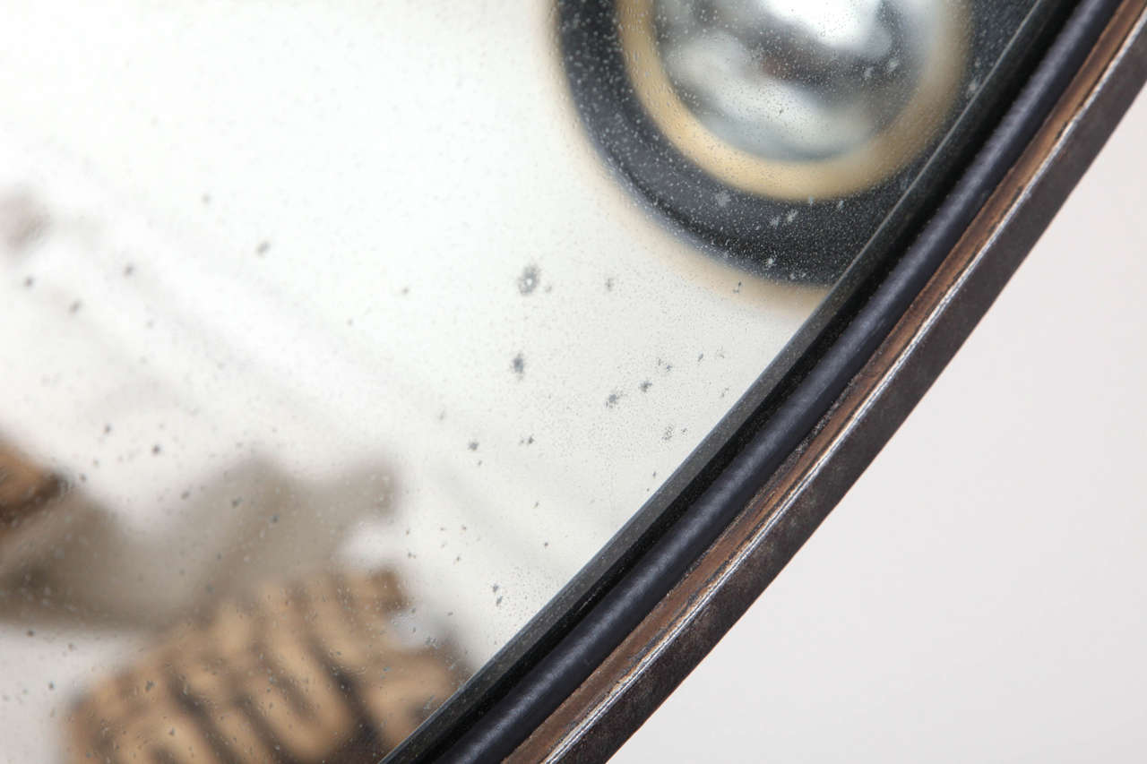 19th Century Round Convex Mirror 1