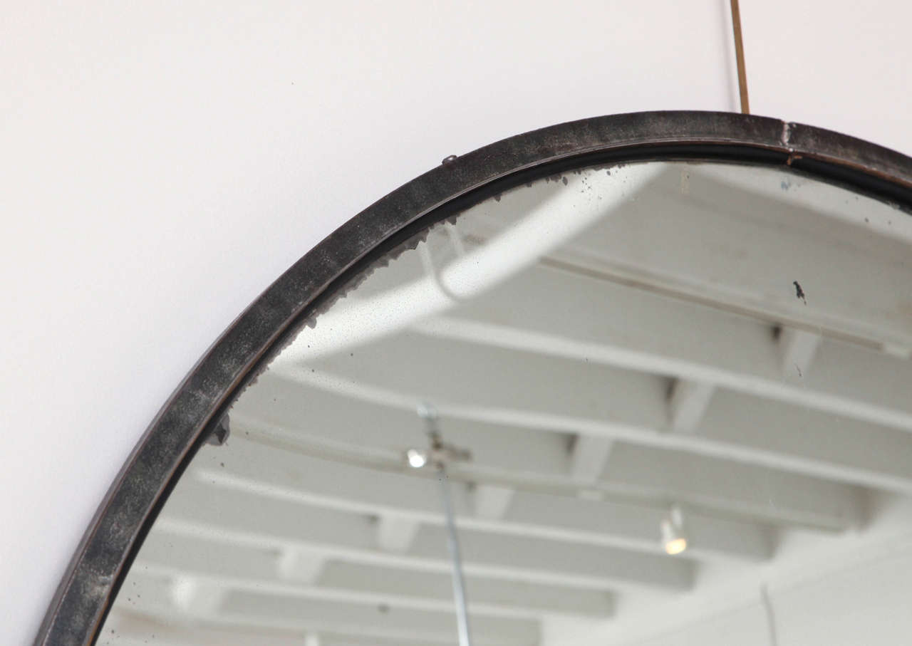 19th Century Round Convex Mirror 3