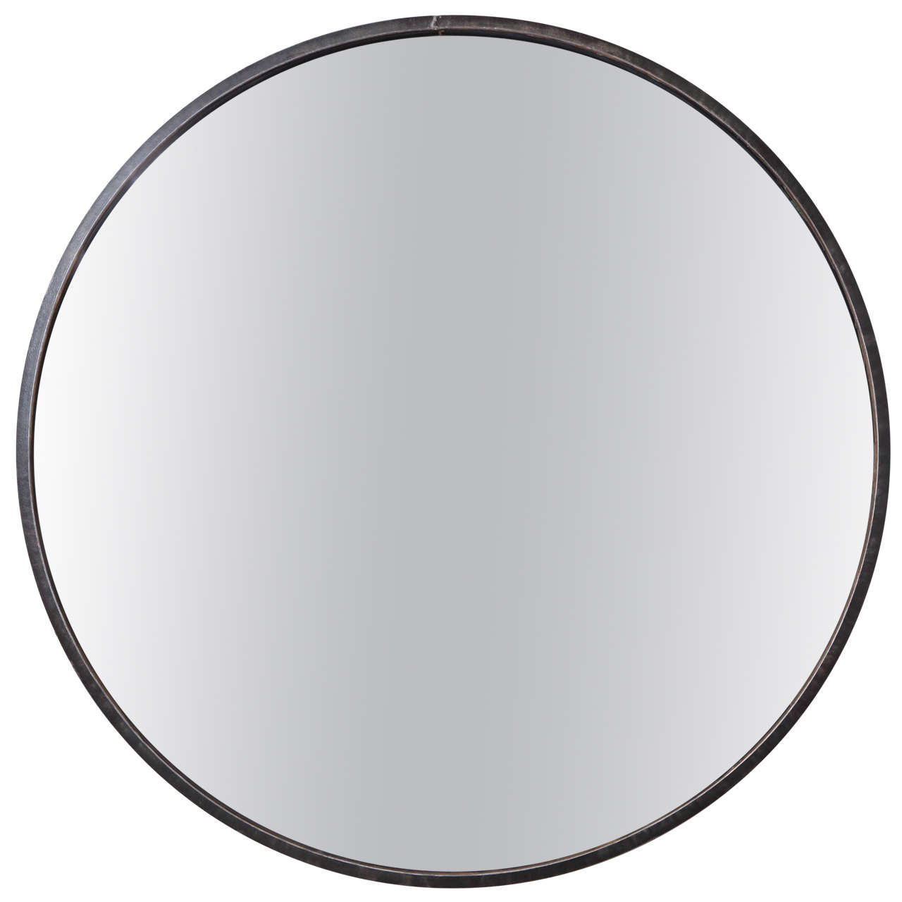 19th Century Round Convex Mirror