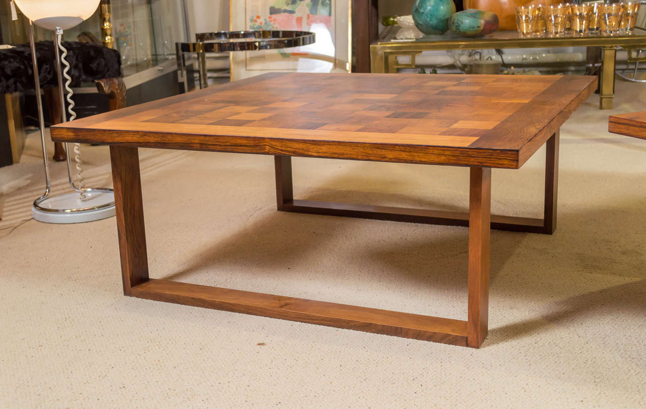 Danish Pair Rosewood Tables Arne Vodder for France and Son *Saturday Sale