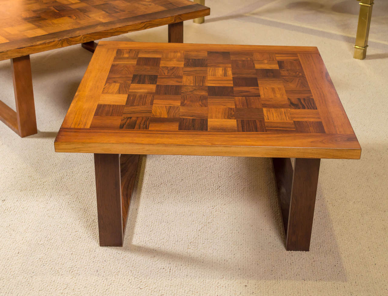 Mid-20th Century Pair Rosewood Tables Arne Vodder for France and Son *Saturday Sale