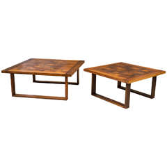 Pair Rosewood Tables Arne Vodder for France and Son *Saturday Sale
