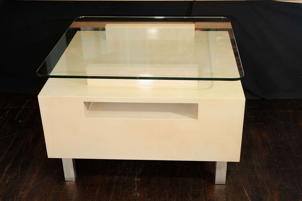 American Large-Scale, Custom Side Table by Paul László