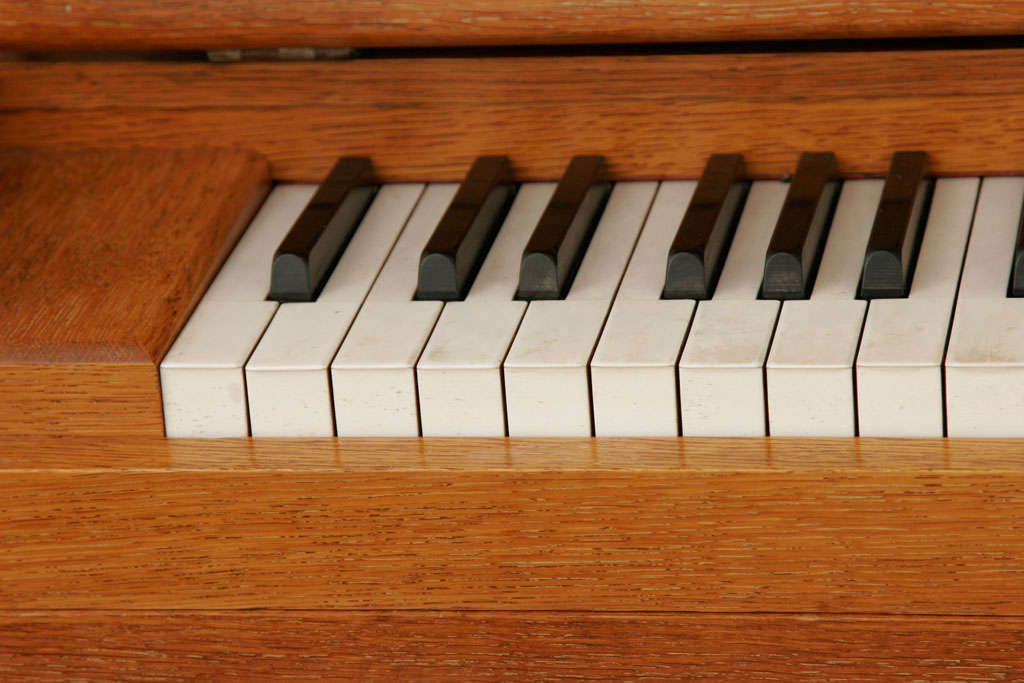German Bechstein Arts & Crafts Oak Piano