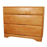 A sycamore Tallboy Chest of Drawers by Pilgrim