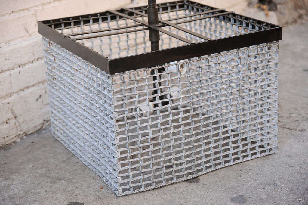 Square Industrial Conveyor Belt Chandelier