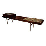 Rosewood Bench With Planter