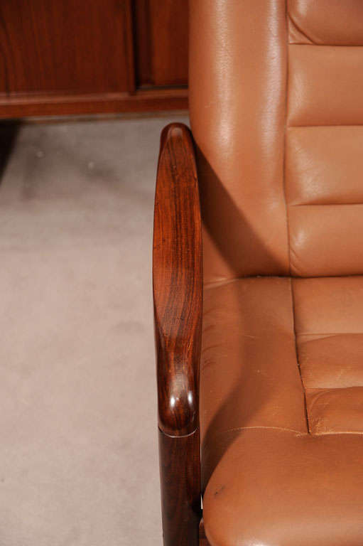 Pair of Dyrlund Danish Modern Armchairs 2