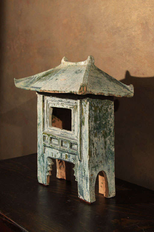 Chinese Han Dynasty Model of a Storehouse