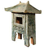 Antique Chinese Han Dynasty Model of a Storehouse