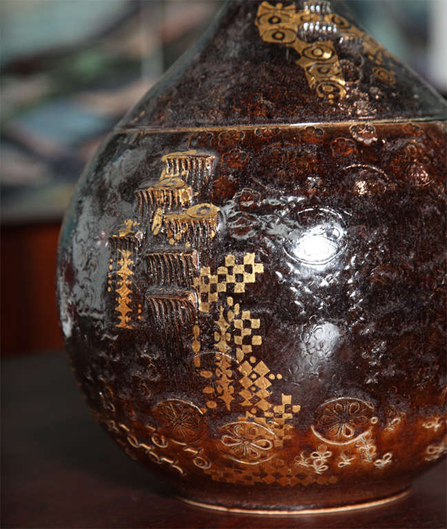Bjorn Wiinblad Ceramic Vase with Lid, Danish Pottery 2