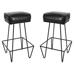 Pair of 1950's Bar/Kitchen Stools